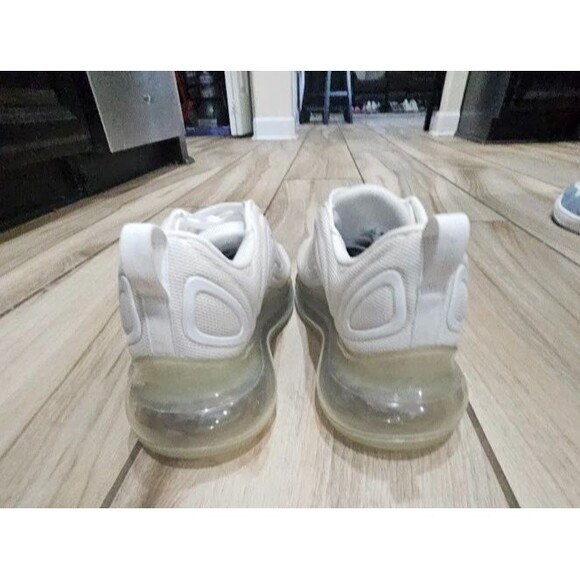 Air Max 720 Metallic Platinum White AO2924 100 Mens Walking Casual Shoes sz 10.5 main image 9